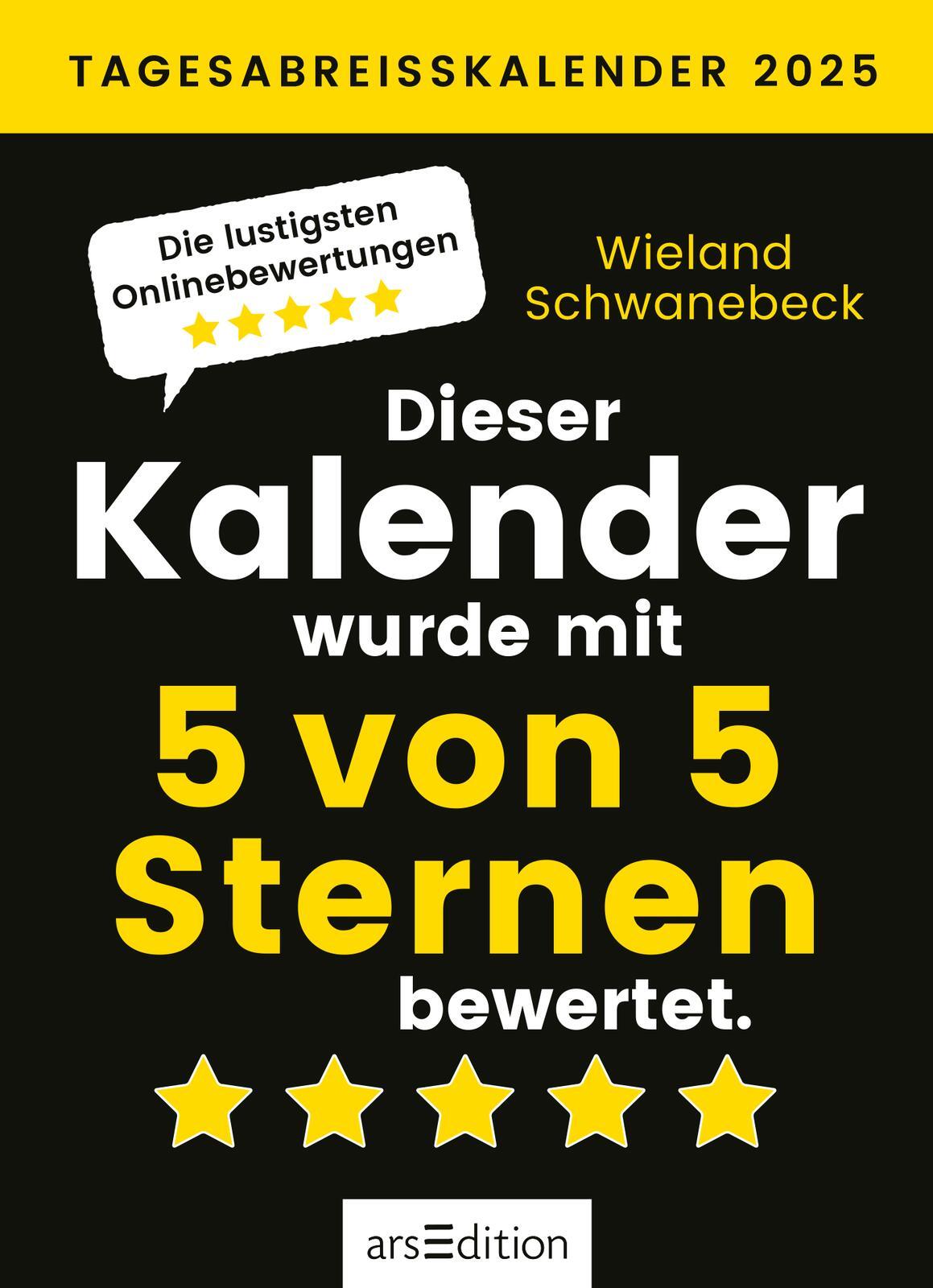 Abreißkalender Dieser Kalender wurde mit 5 von 5 Sternen bewertet 2025