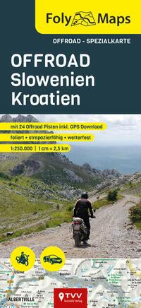 FolyMaps OFFROAD Slowenien Kroatien 1:250 000