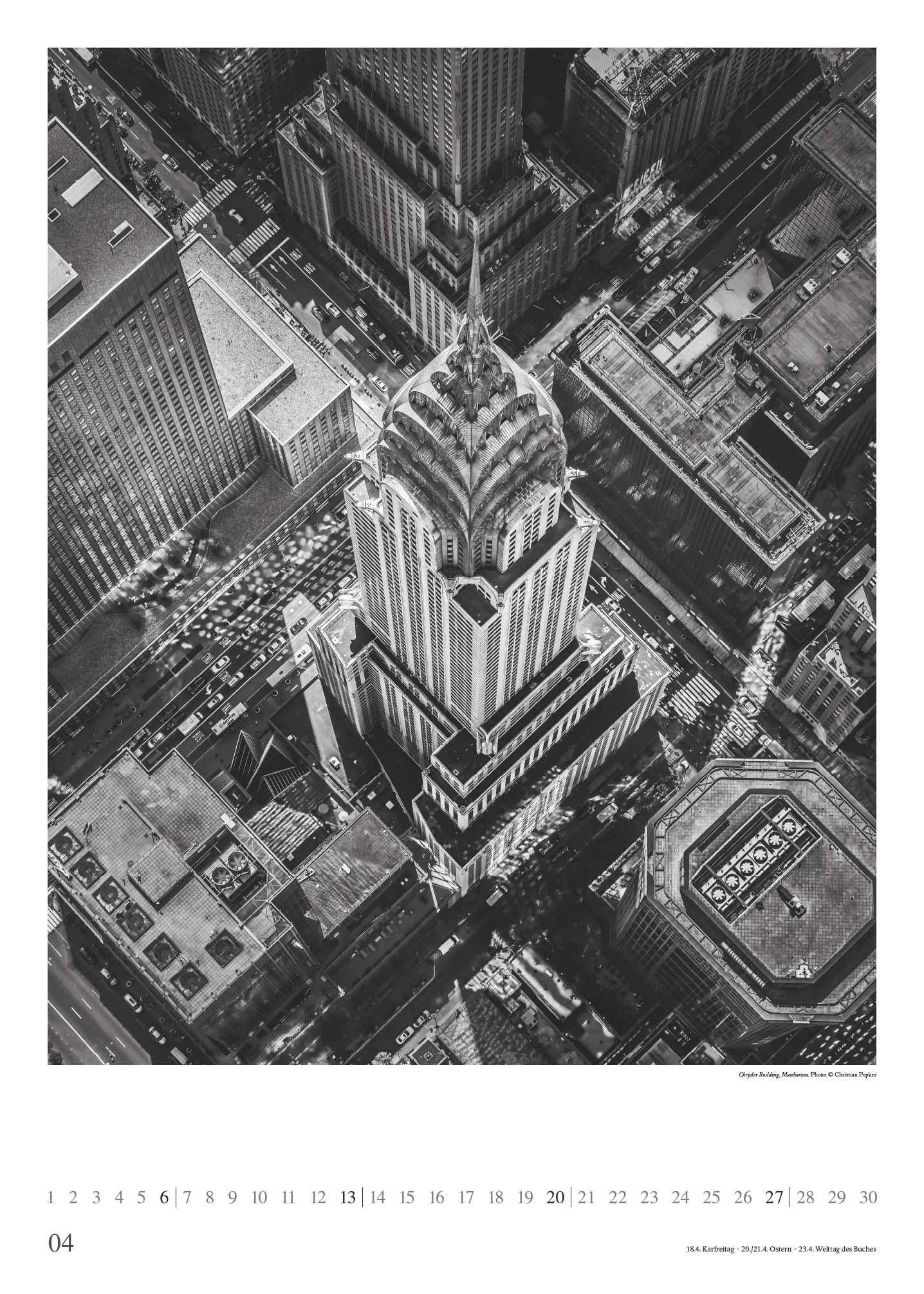 New York 2025 - Foto-Kalender - Poster-Kalender - 50x70 - Stadt - City