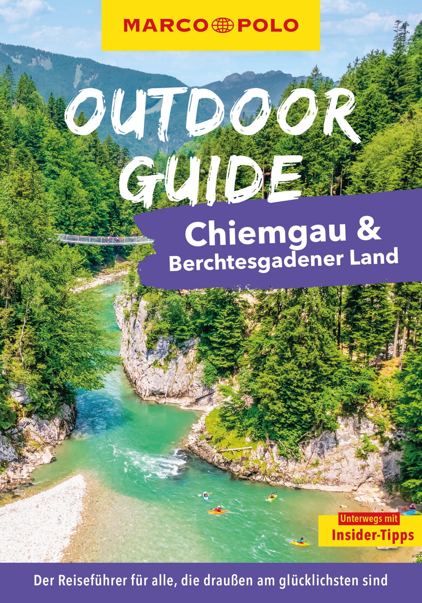 MARCO POLO OUTDOOR GUIDE Reiseführer Chiemgau & Berchtesgadener Land