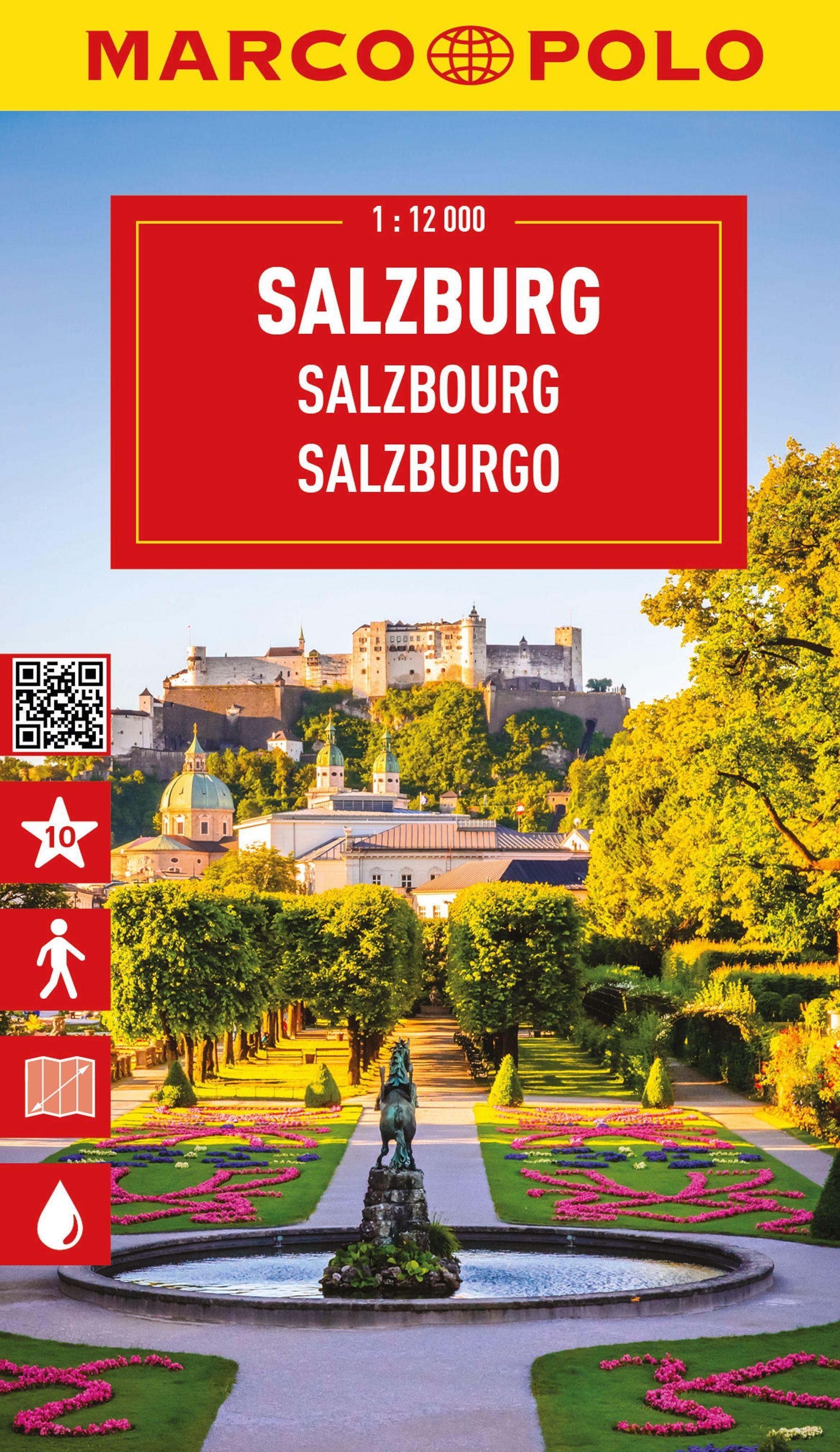 MARCO POLO Cityplan Salzburg 1:12.000