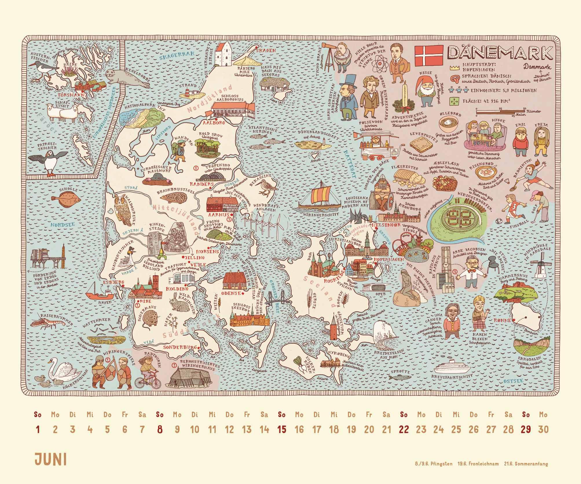 Alle Welt 2025 - Landkarten-Kalender von DUMONT- Kinder-Kalender -Querformat 60 x 50 cm