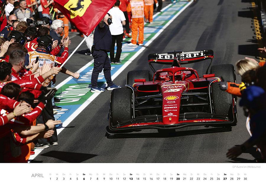 Faszination Formel 1 Kalender 2025