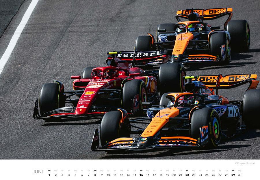 Faszination Formel 1 Kalender 2025