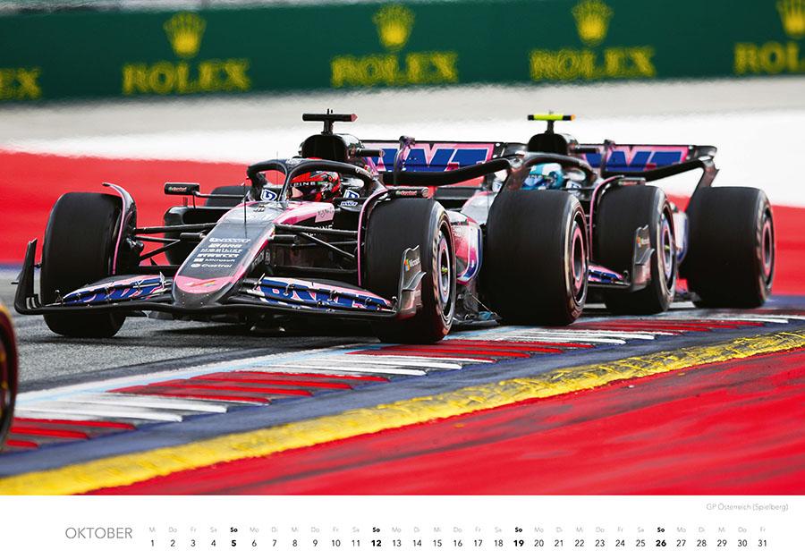 Faszination Formel 1 Kalender 2025