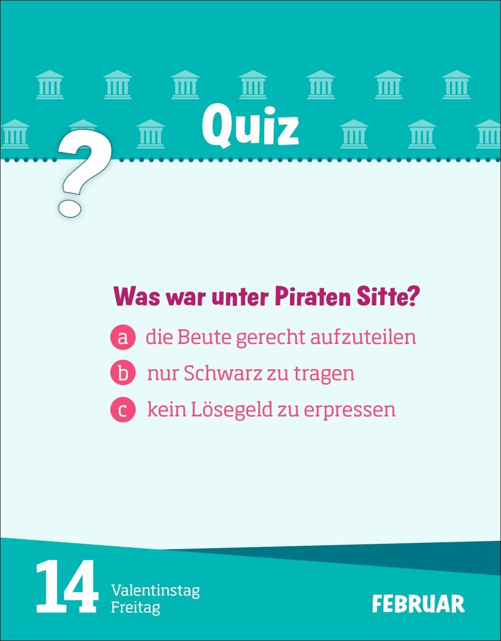 WAS IST WAS Der Kalender Tagesabreißkalender 2025 - Kinderkalender