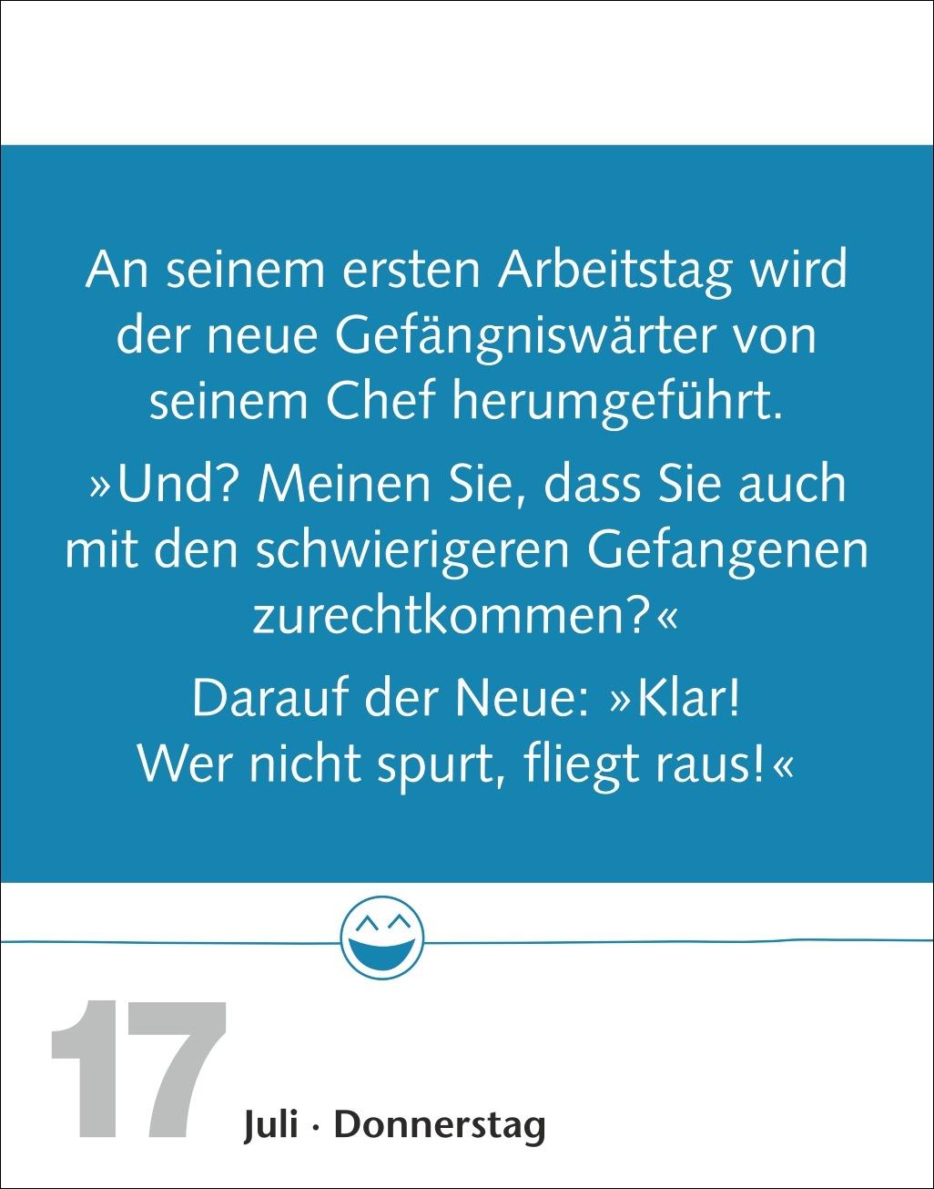 Beste Witze Tagesabreißkalender 2025