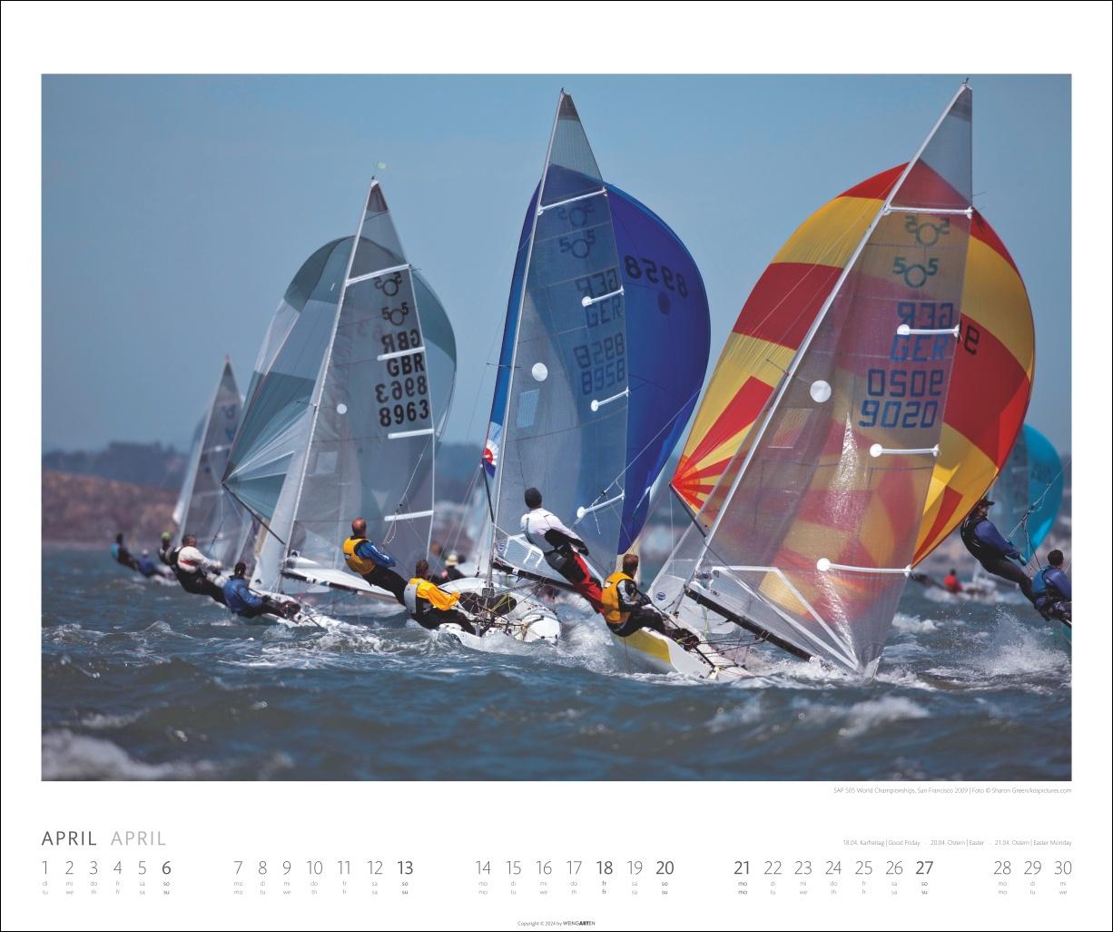 Sailing Kalender 2025