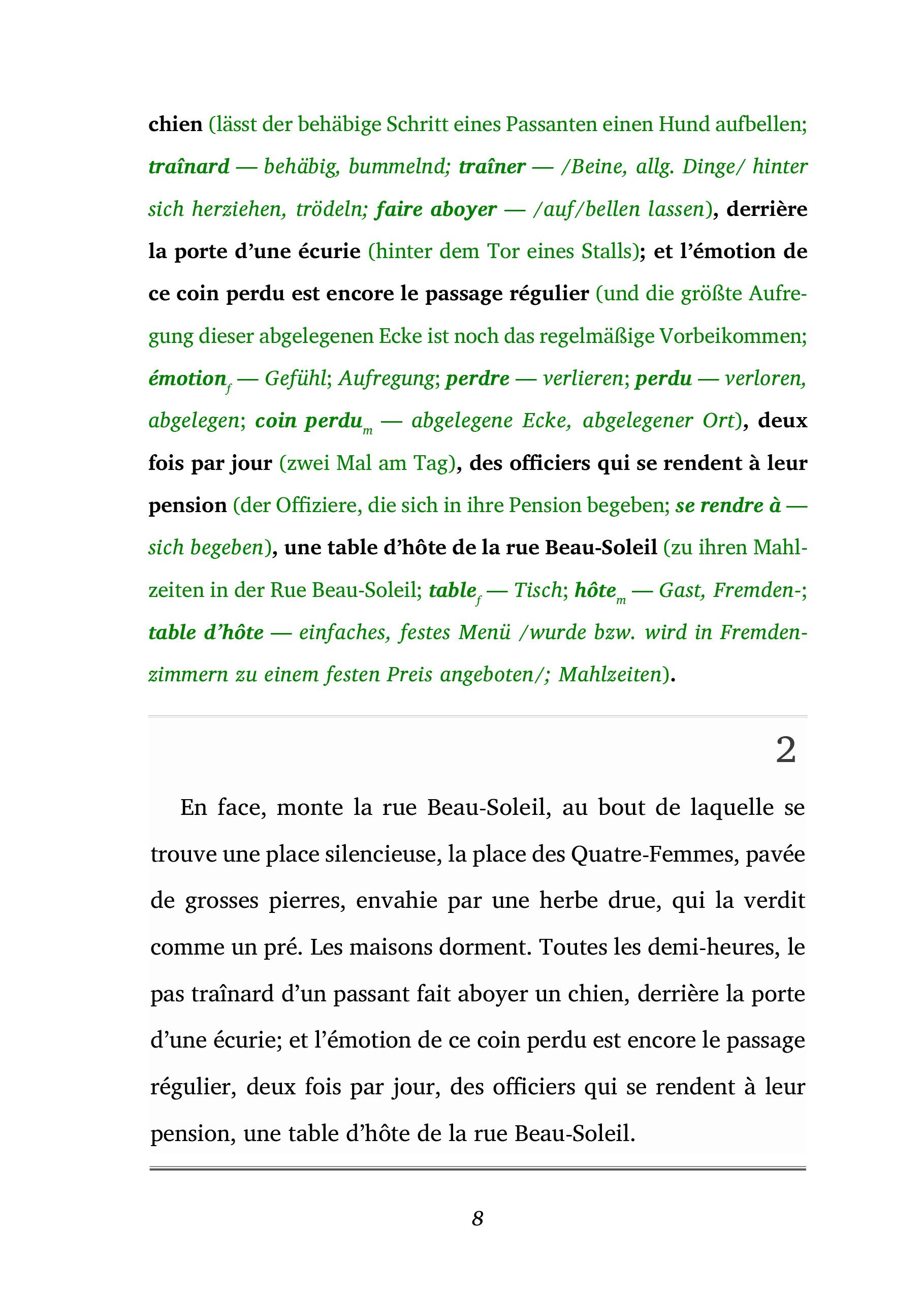 Pour une nuit d'amour / Um eine Liebesnacht (Buch + Audio-Online) - Frank-Lesemethode - Kommentierte zweisprachige Ausgabe Französisch-Deutsch