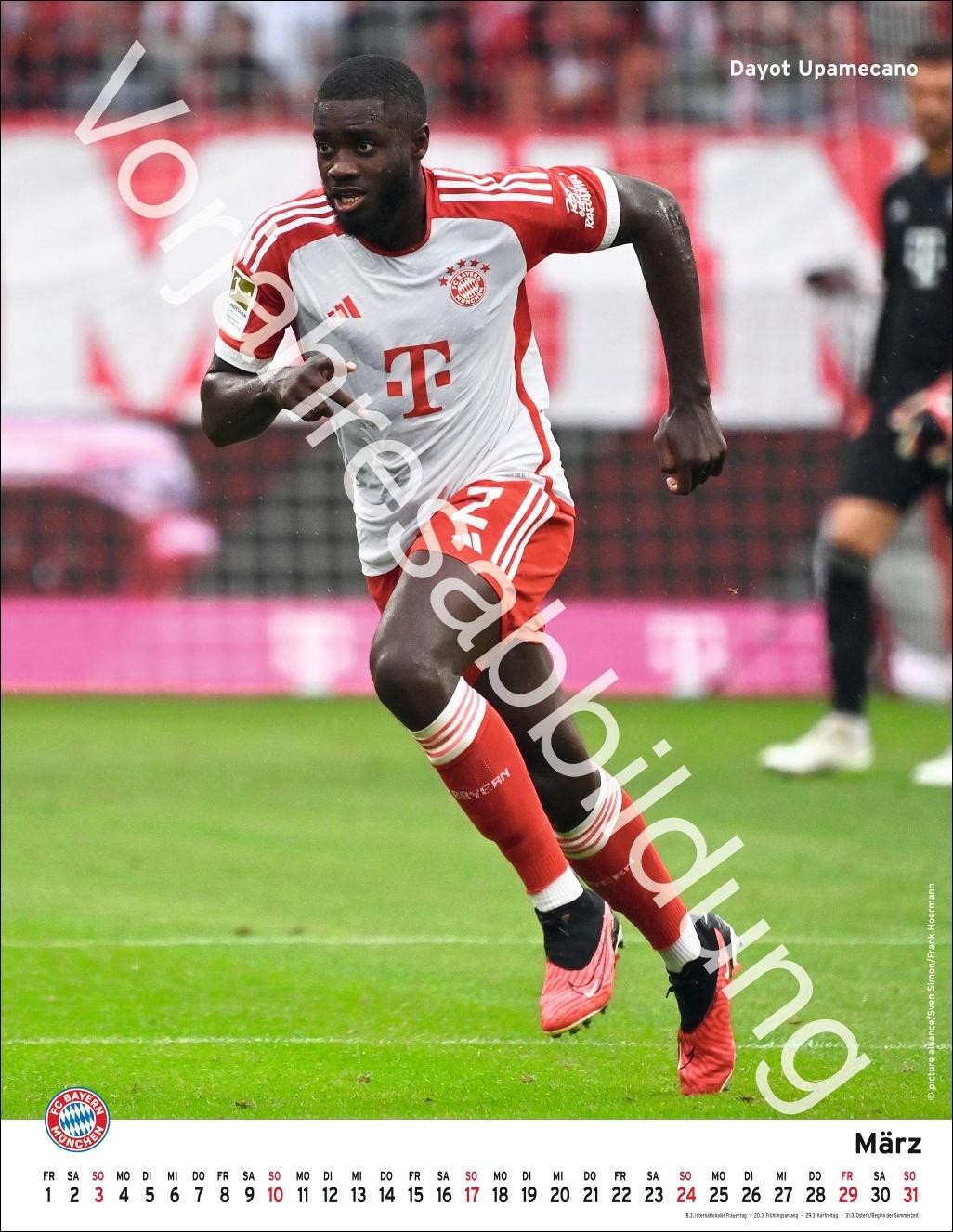 FC Bayern München Posterkalender 2025