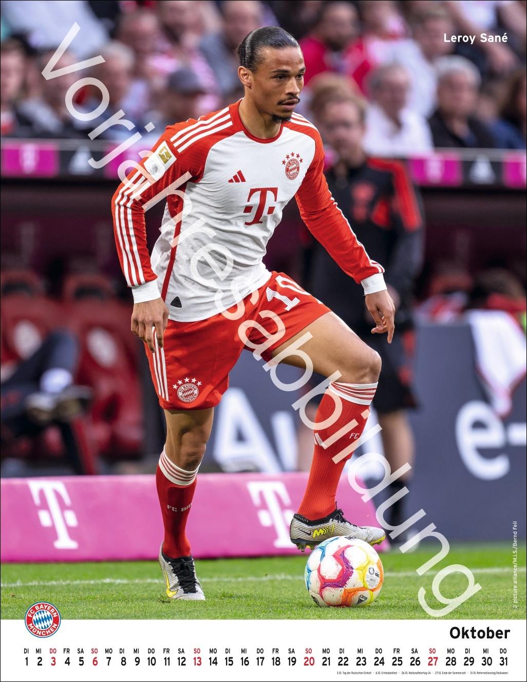 FC Bayern München Posterkalender 2025