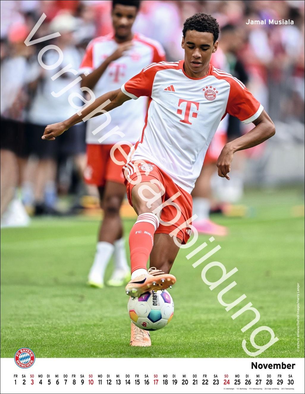 FC Bayern München Posterkalender 2025