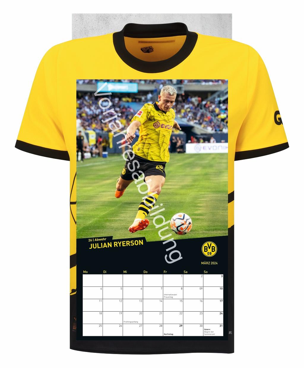 BVB Trikotkalender 2025