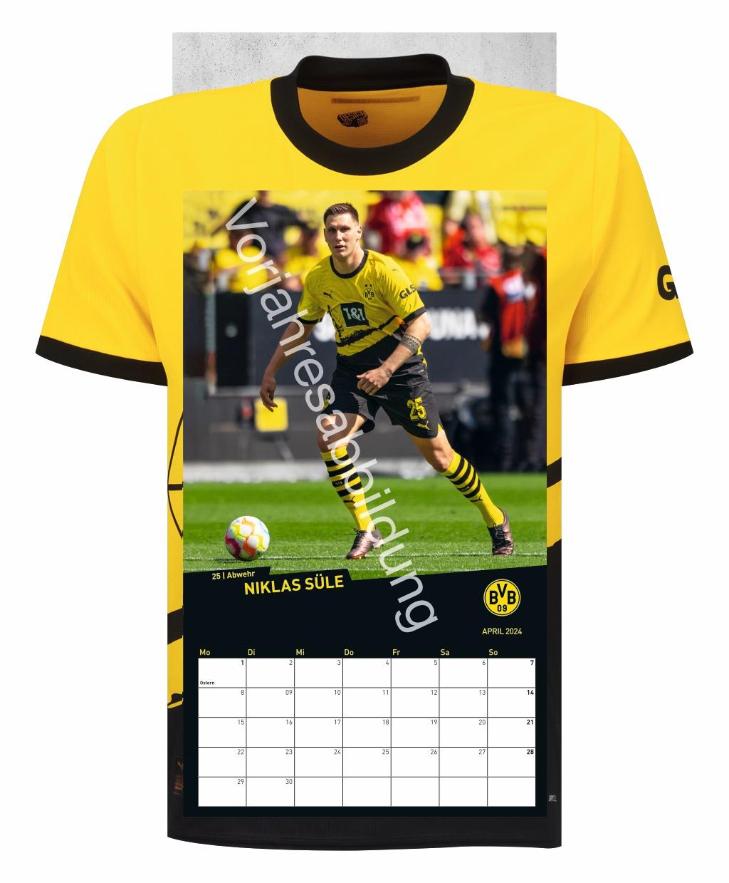 BVB Trikotkalender 2025