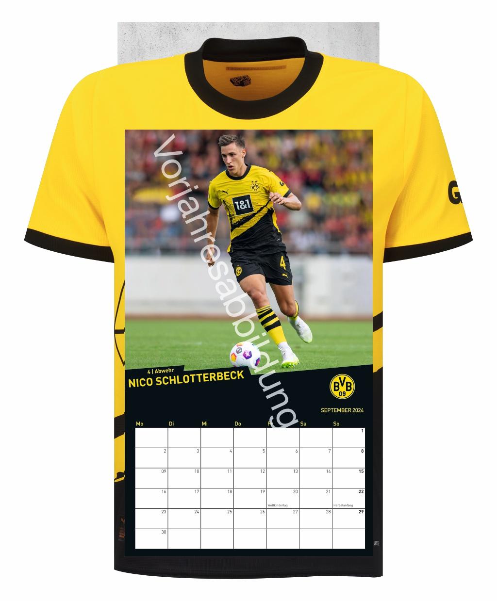 BVB Trikotkalender 2025