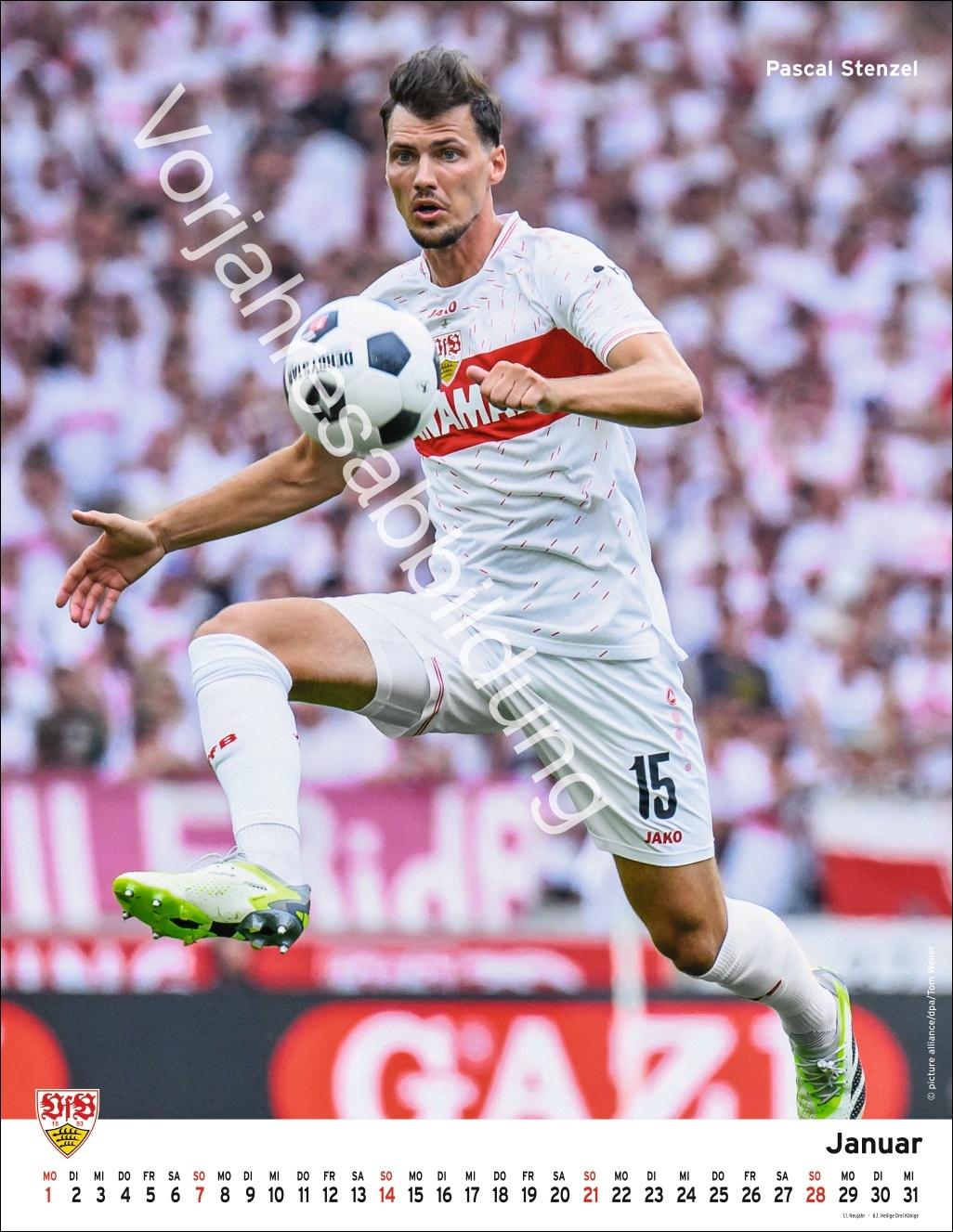 VfB Stuttgart Posterkalender 2025