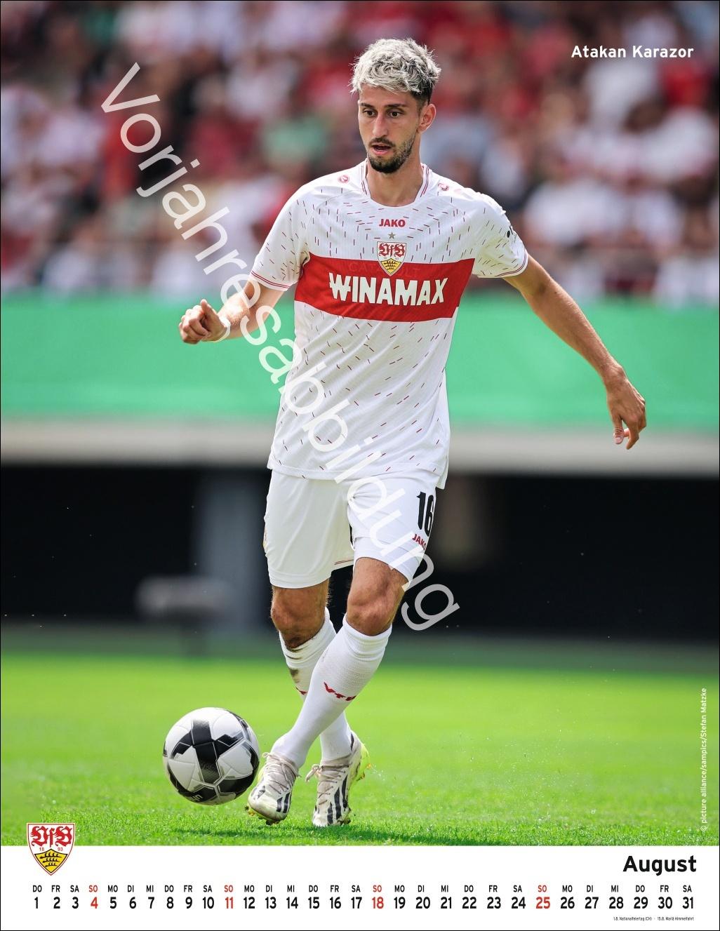 VfB Stuttgart Posterkalender 2025