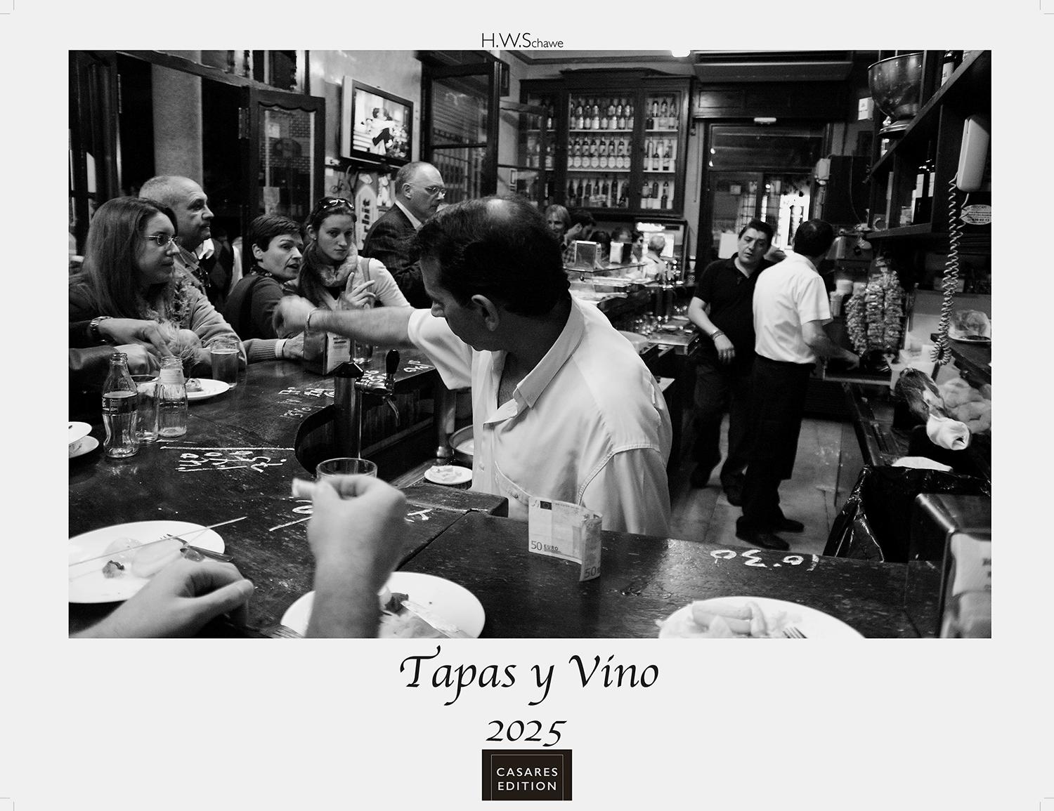 Tapas y Vino 2025 L 42x55 cm