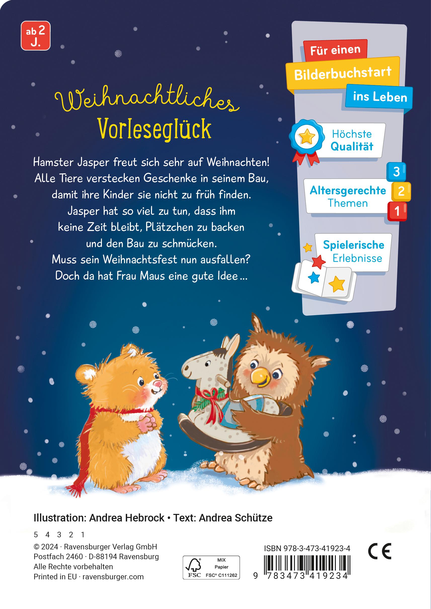 Ein Hamster im Weihnachtsglück