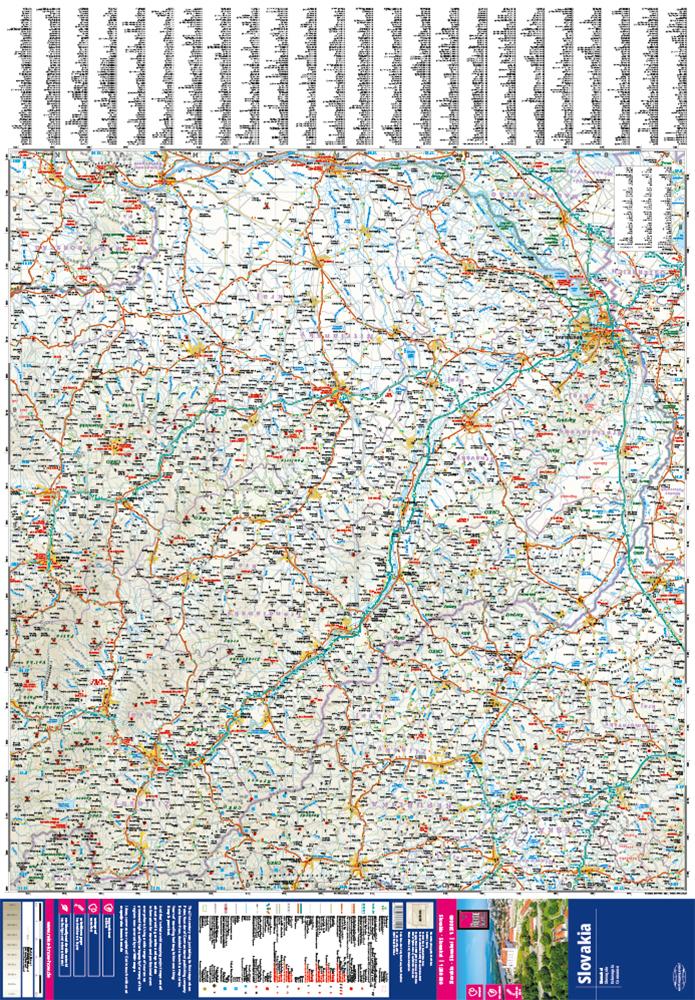 Reise Know-How Landkarte Slowakei / Slovakia (1:280.000)