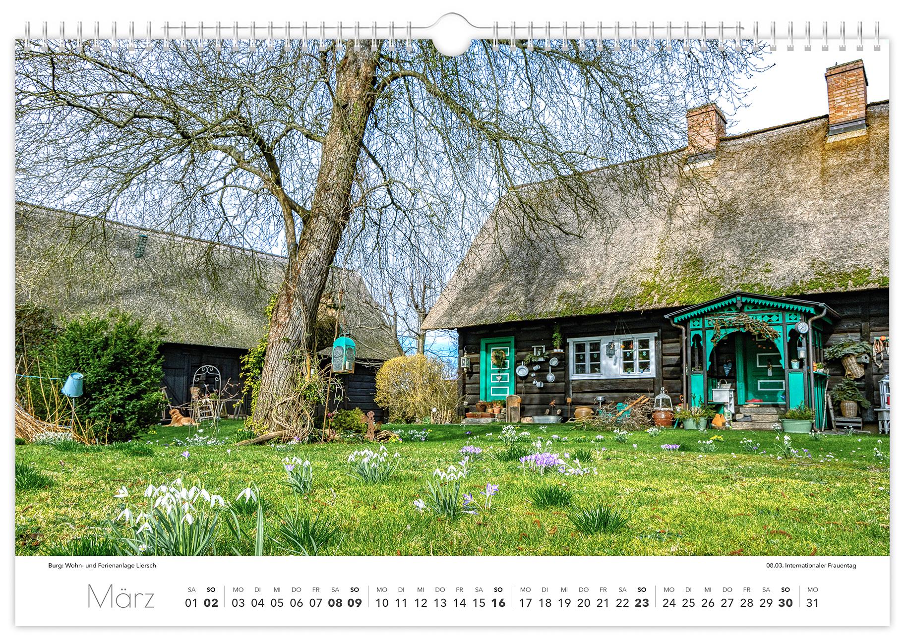 Kalender Spreewald 2025