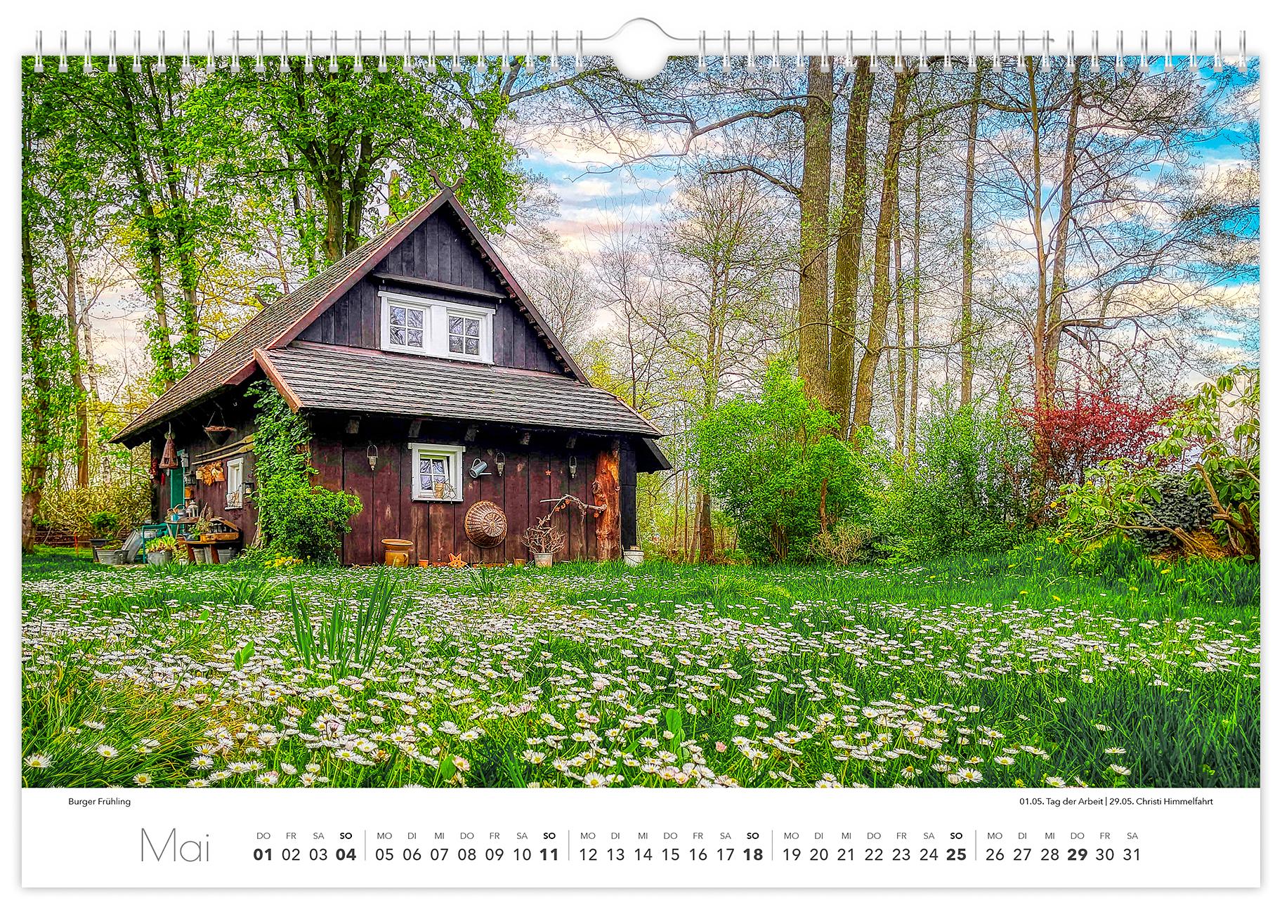 Kalender Spreewald 2025