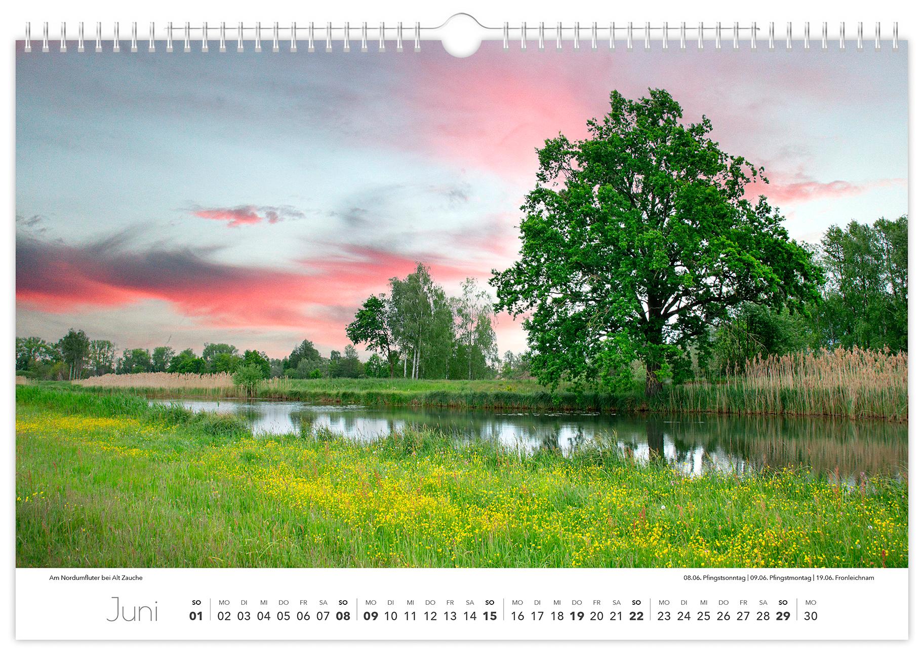 Kalender Spreewald 2025