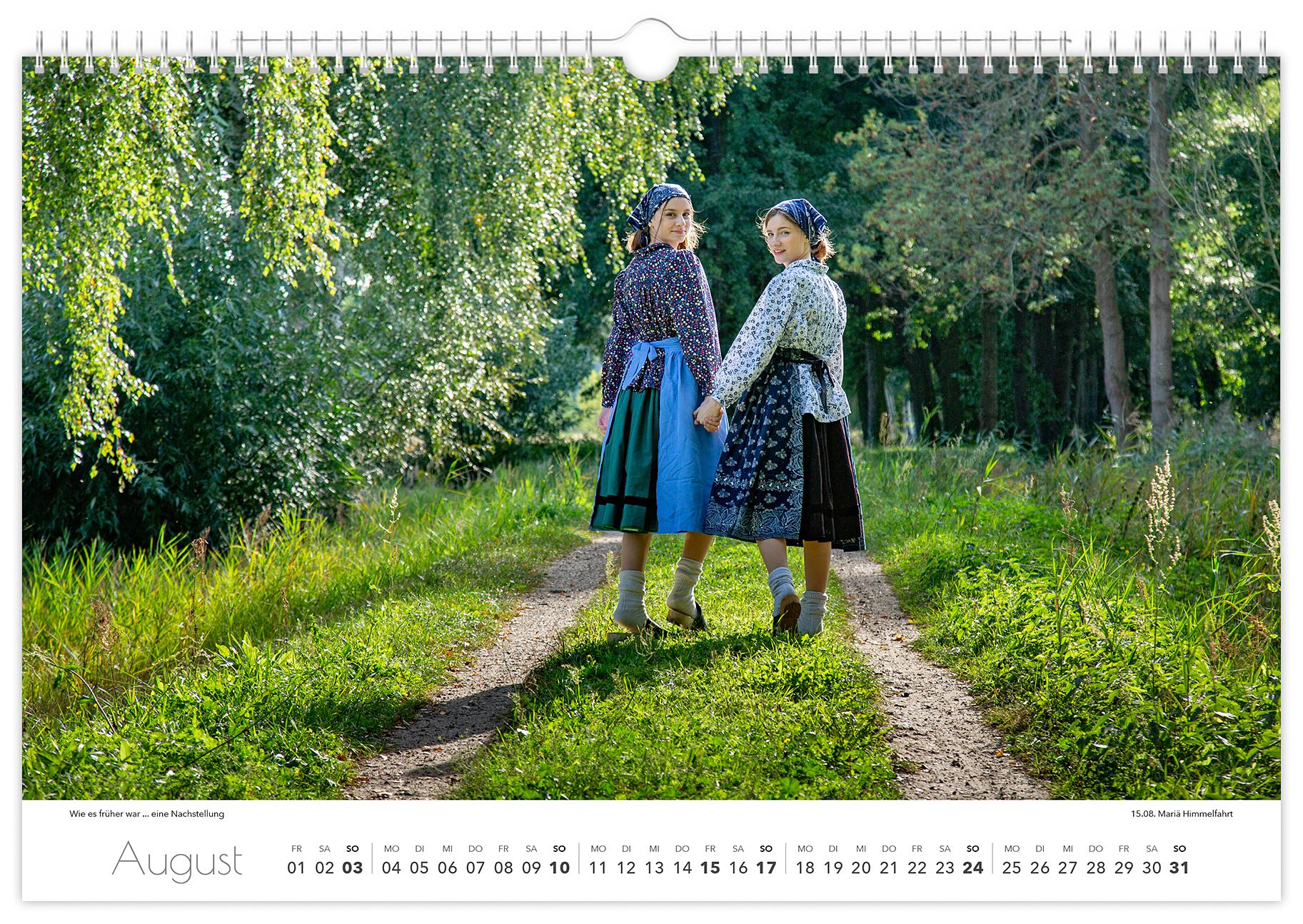 Kalender Spreewald 2025