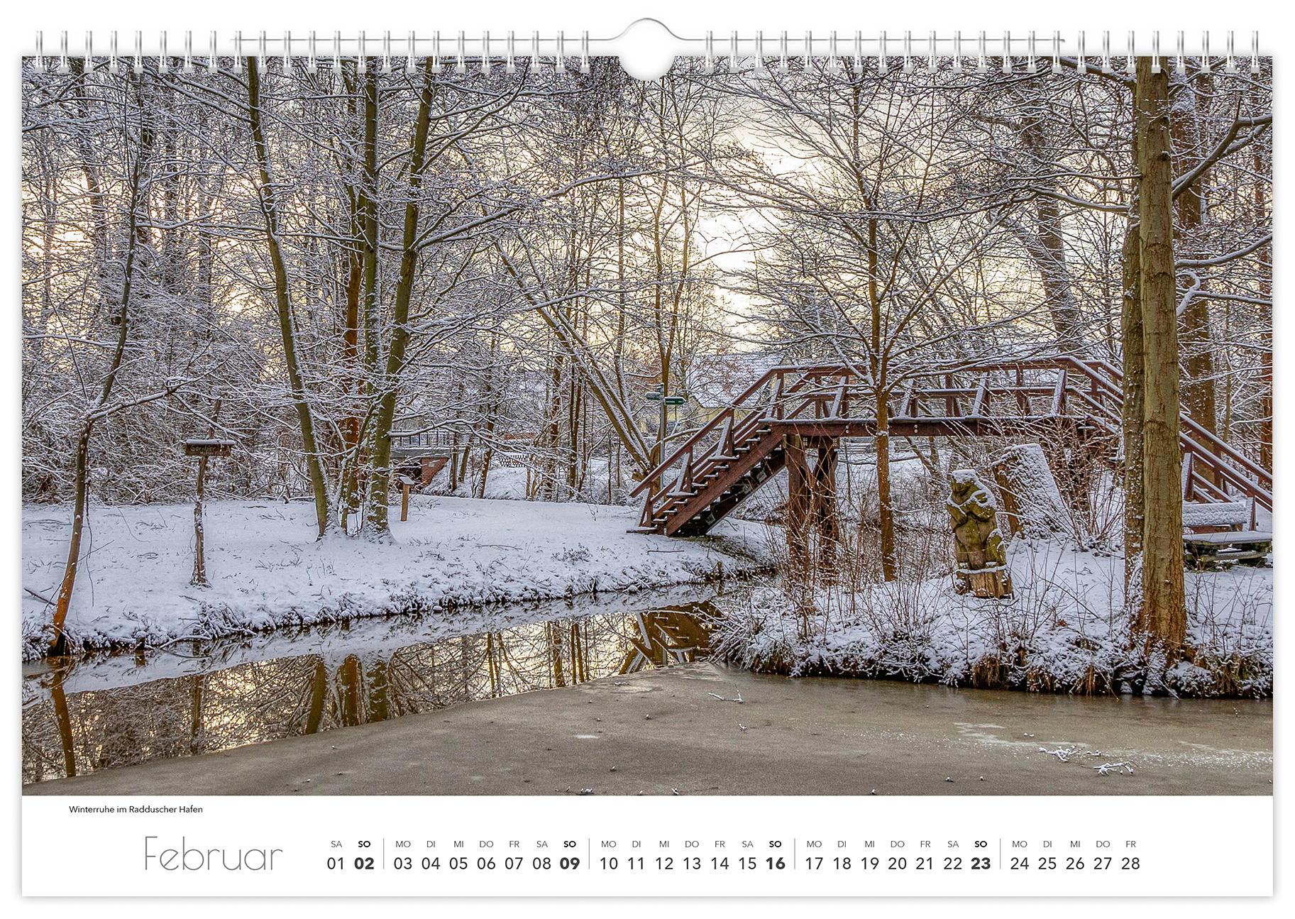 Kalender Spreewald 2025