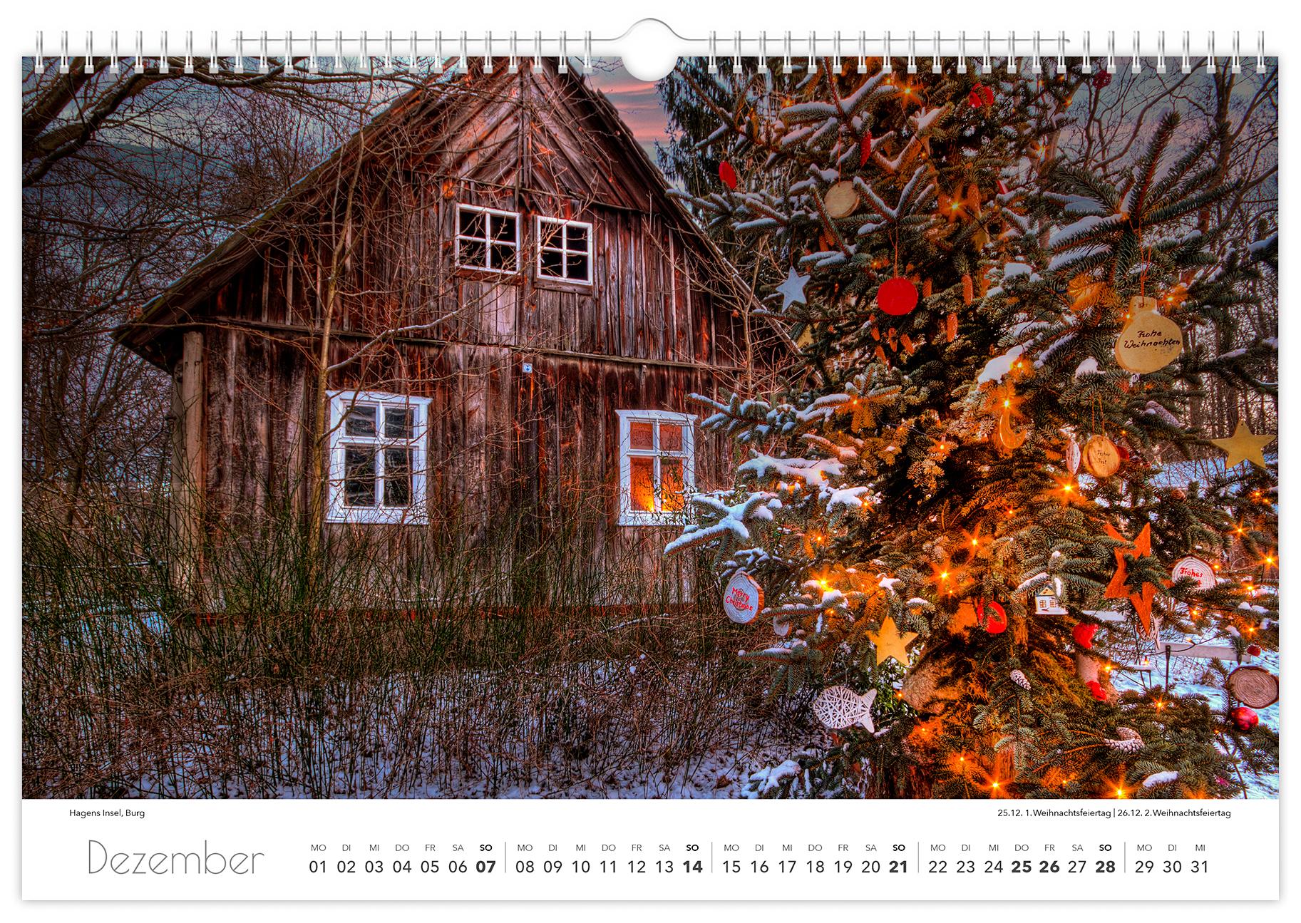 Kalender Spreewald 2025