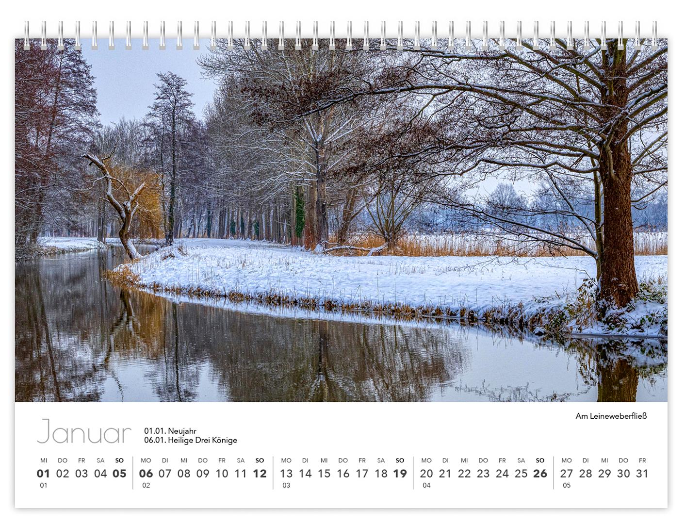 Kalender Spreewald kompakt - Peter Becker 2025