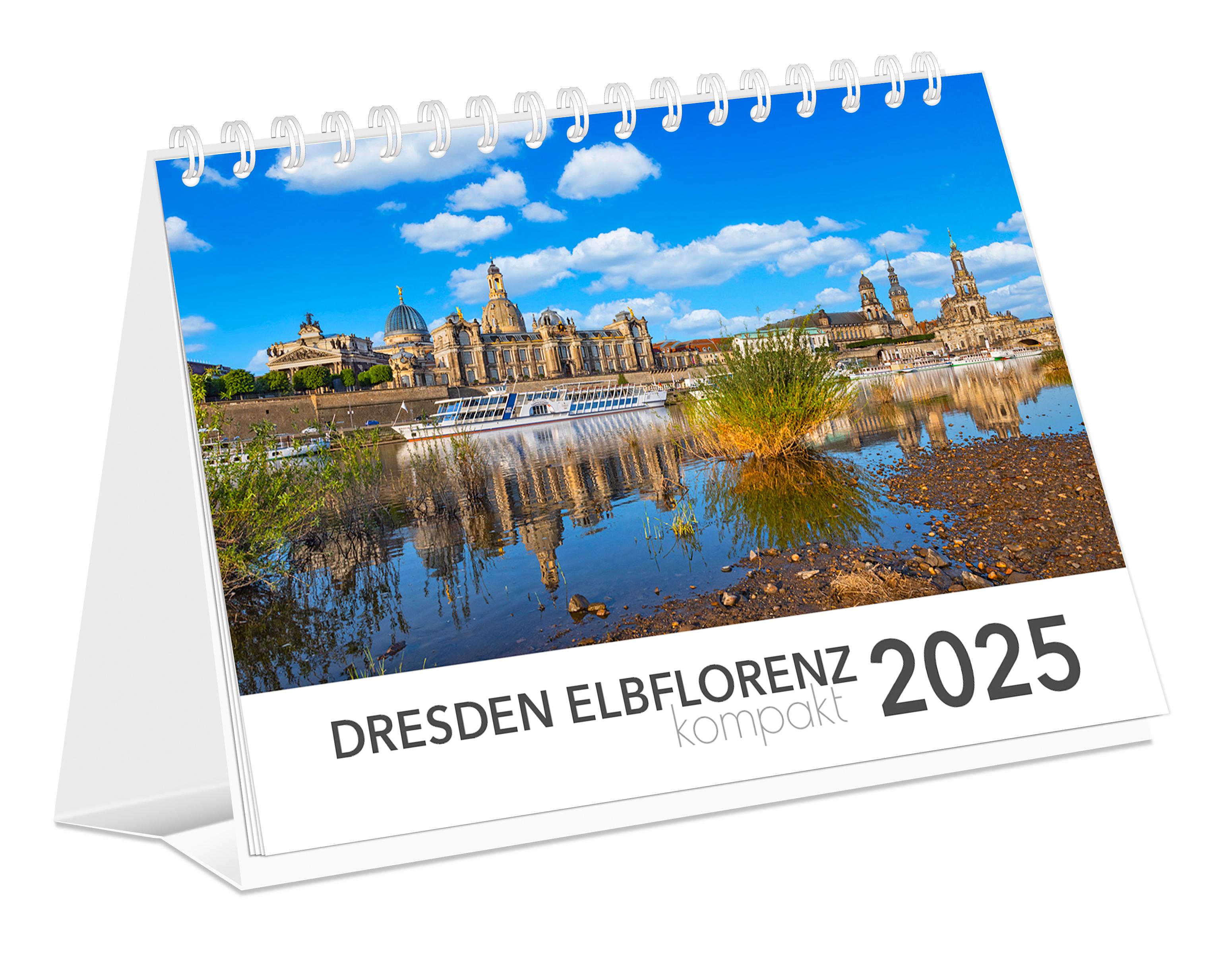 Kalender Dresden Elbflorenz kompakt 2025