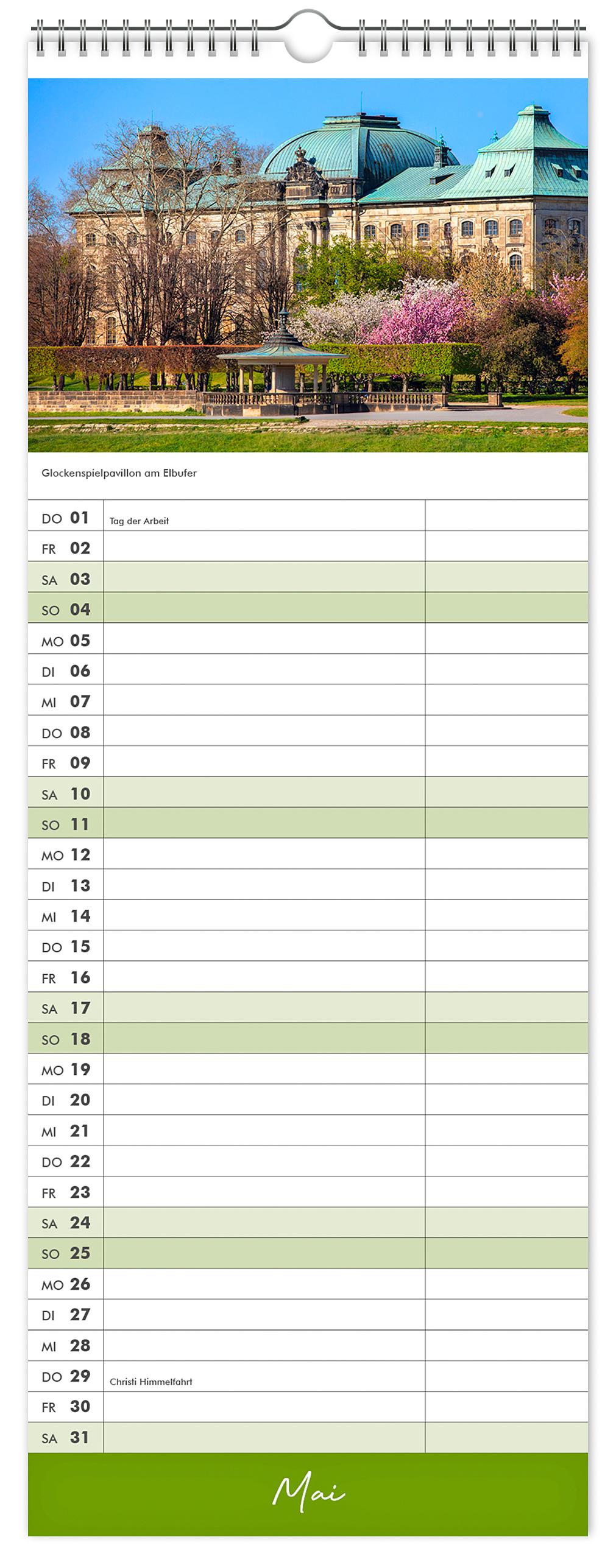 Küchenkalender Dresden 2025