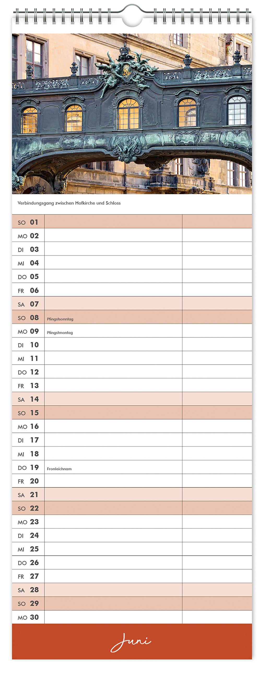 Küchenkalender Dresden 2025