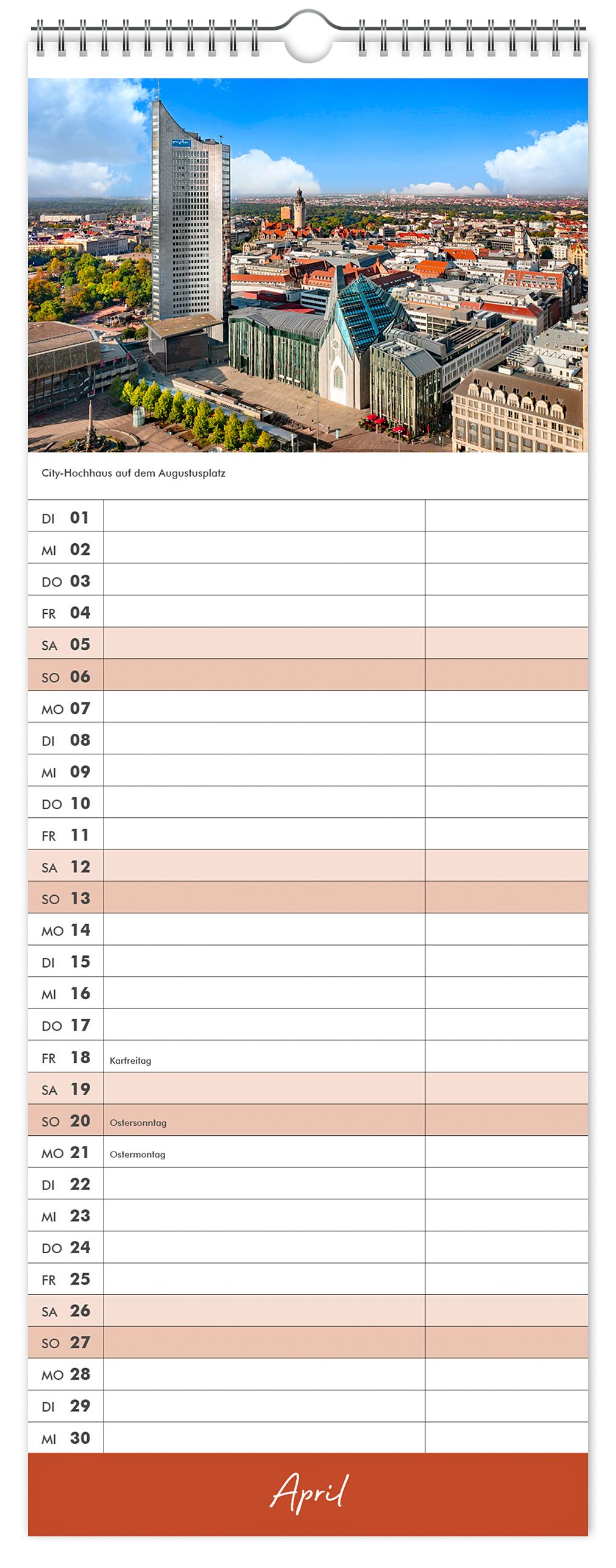 Küchenkalender Leipzig 2025