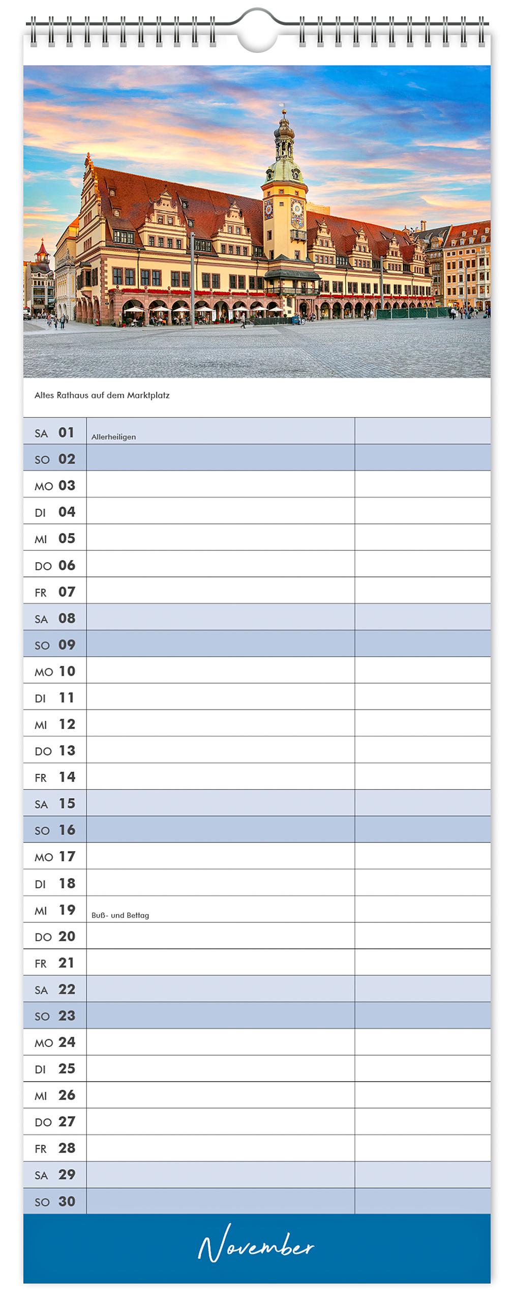 Küchenkalender Leipzig 2025