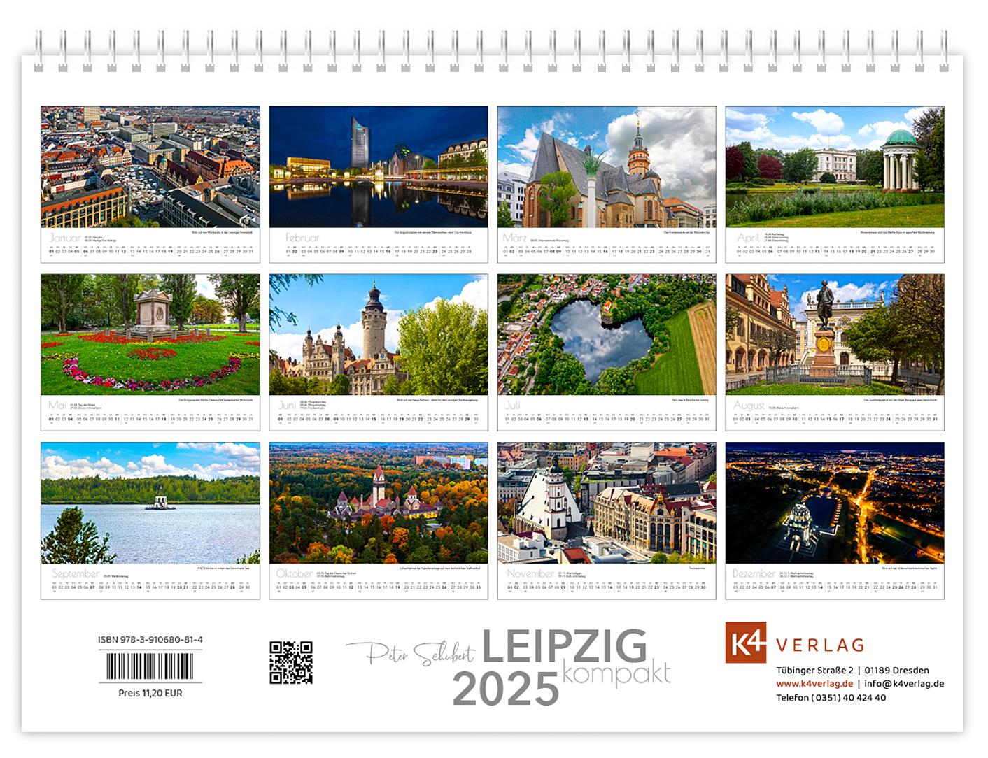 Kalender Leipzig kompakt 2025