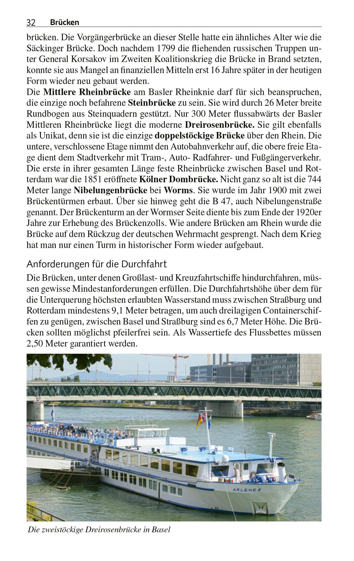 TRESCHER Reiseführer Flusskreuzfahrten Rhein