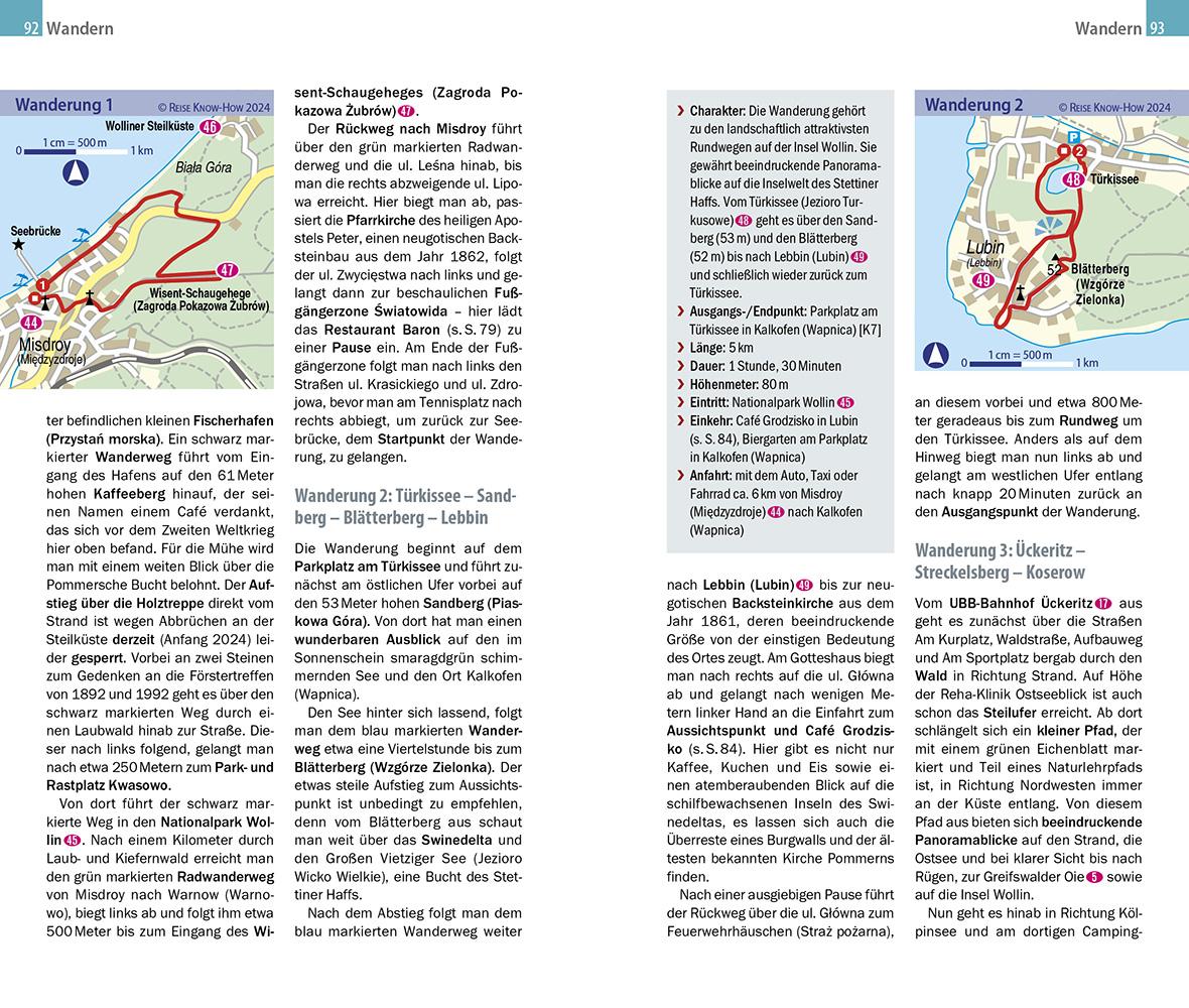 Reise Know-How InselTrip Usedom mit Swinemünde und Wollin