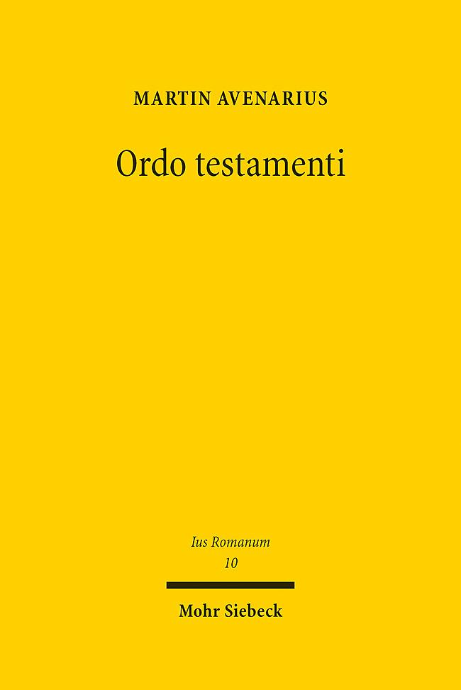 Ordo testamenti