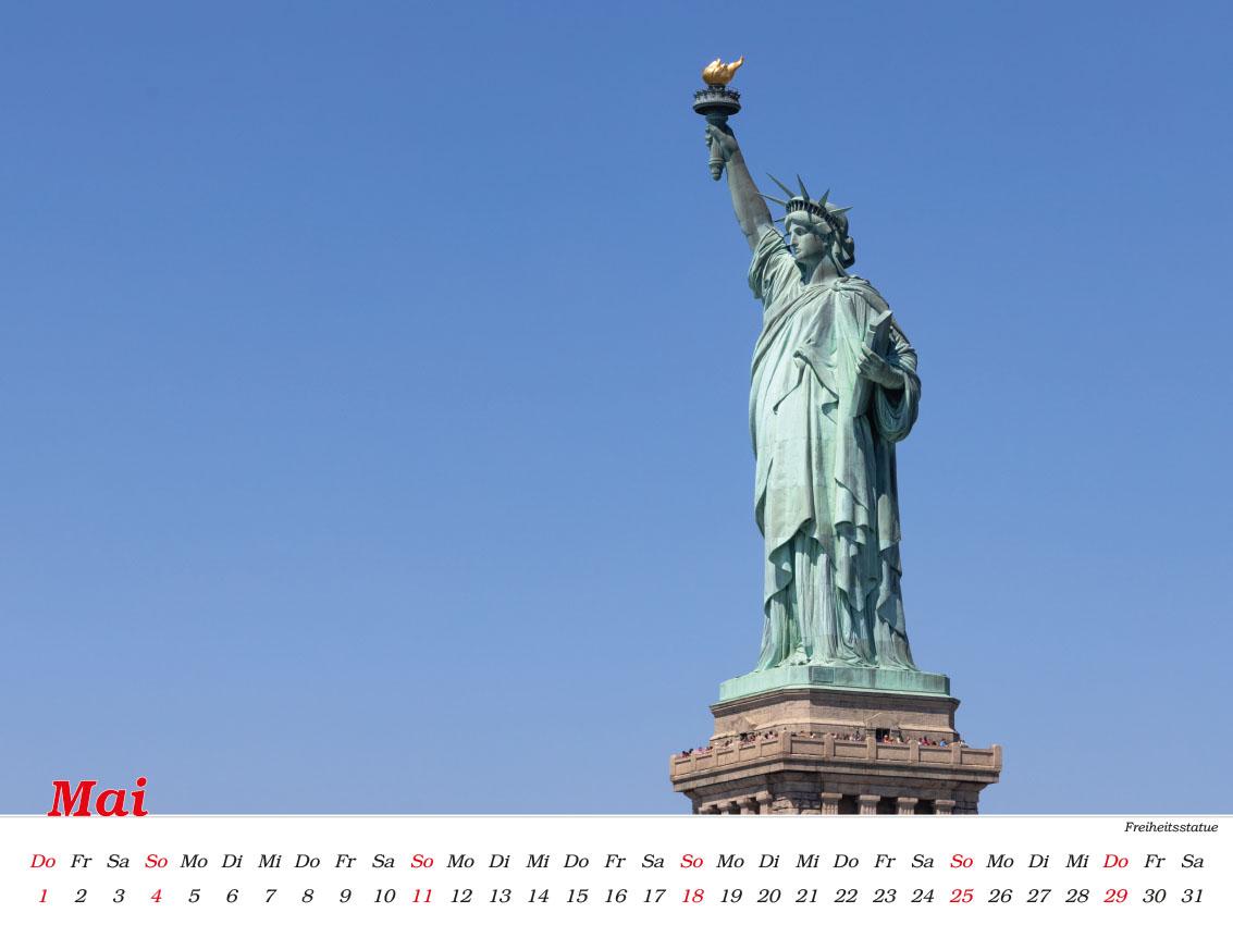 New York Kalender 2025