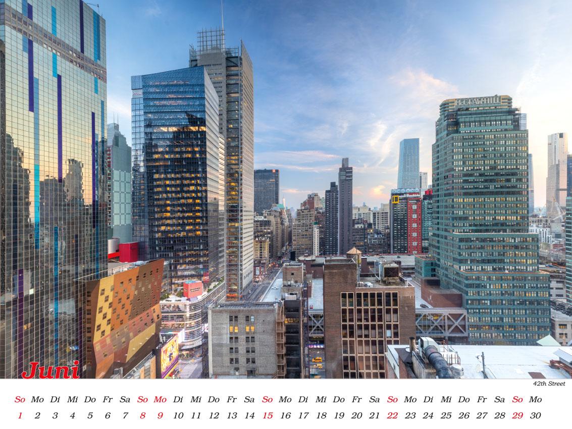 New York Kalender 2025