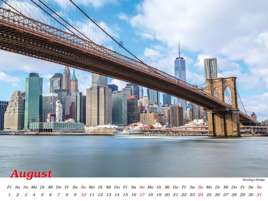 New York Kalender 2025