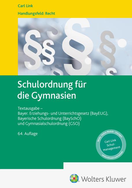 Schulordnung für die Gymnasien