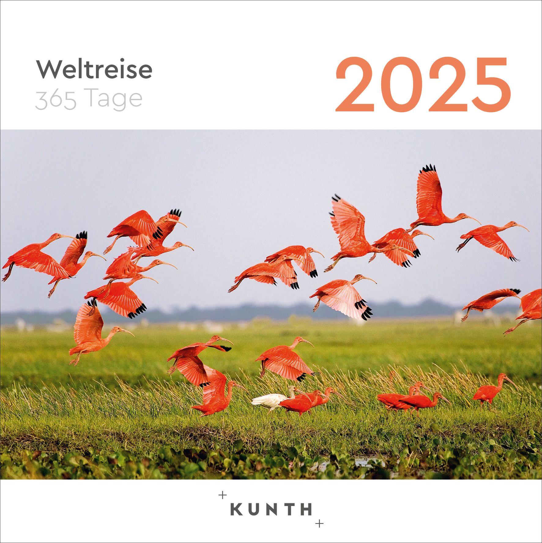 Weltreise - KUNTH 365-Tage-Abreißkalender 2025