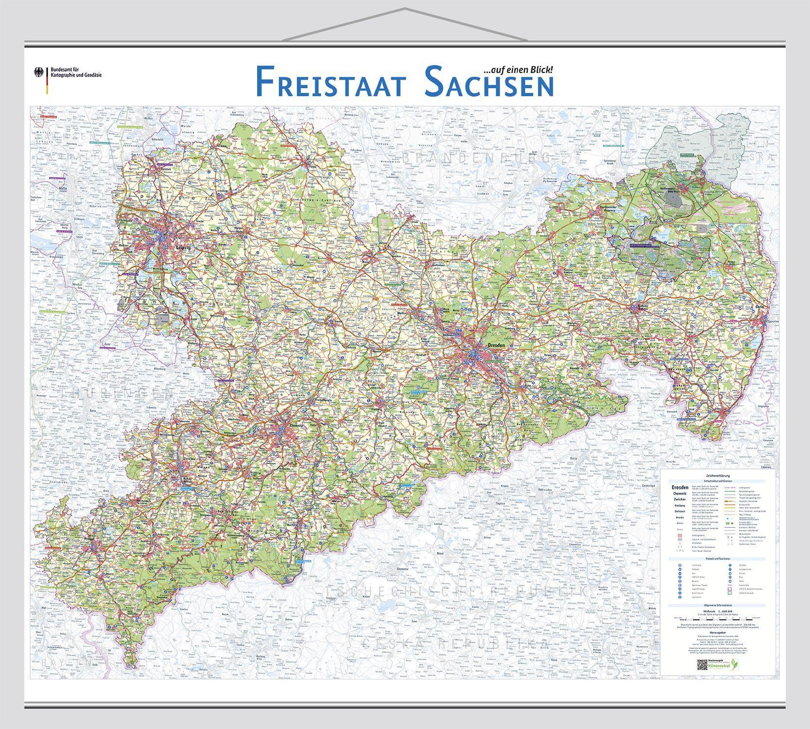 Freistaat Sachsen auf einen Blick!