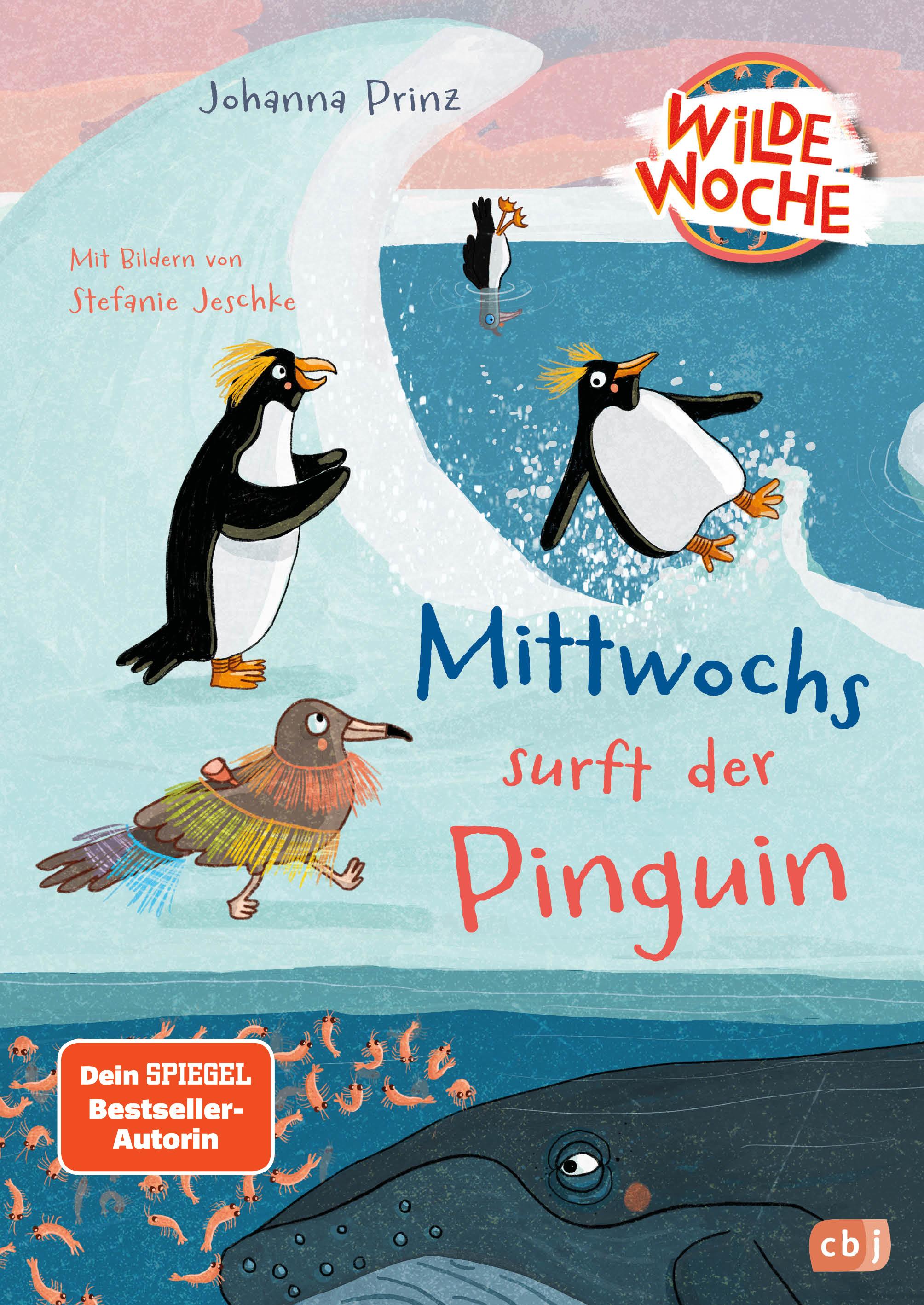 Wilde Woche - Mittwochs surft der Pinguin