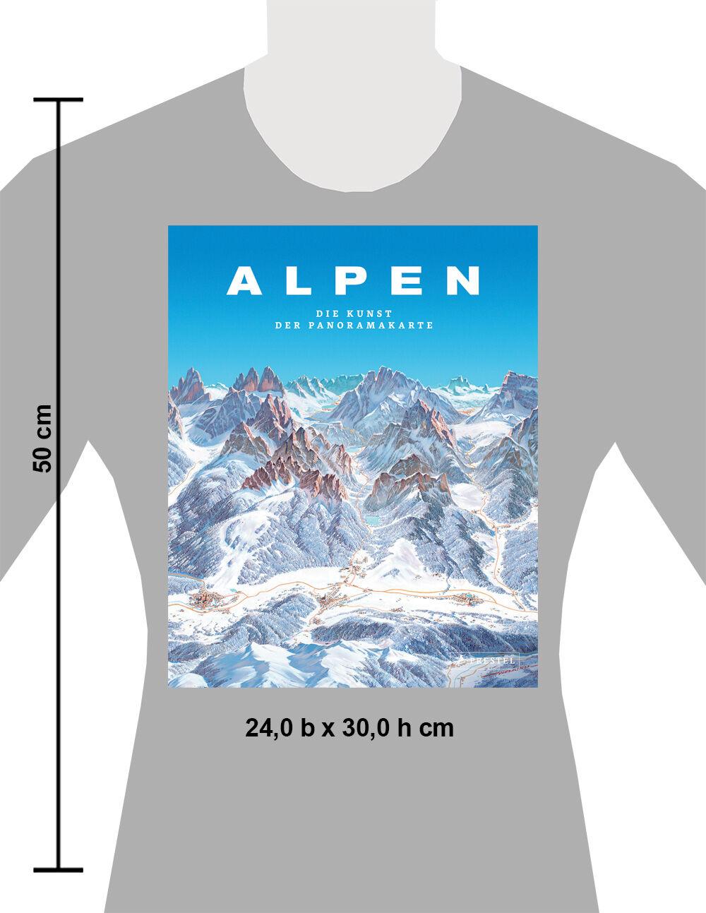 Alpen. Die Kunst der Panoramakarte