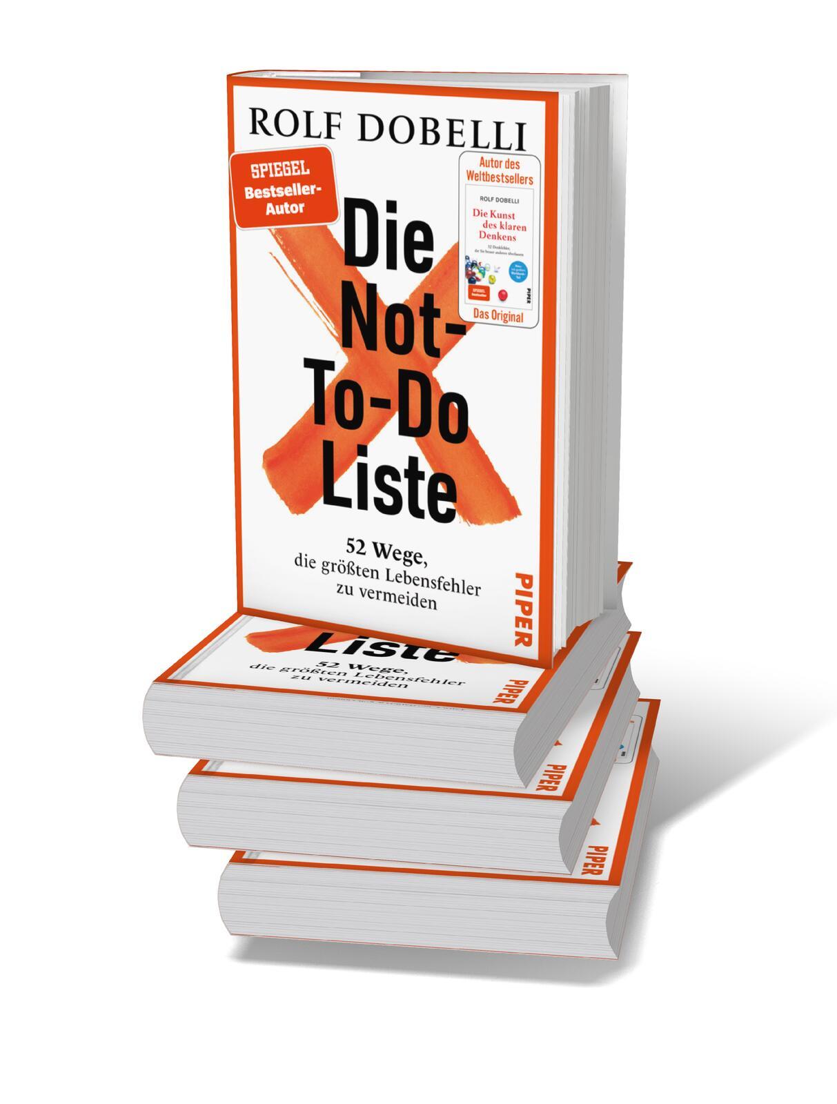 Die Not-To-Do-Liste