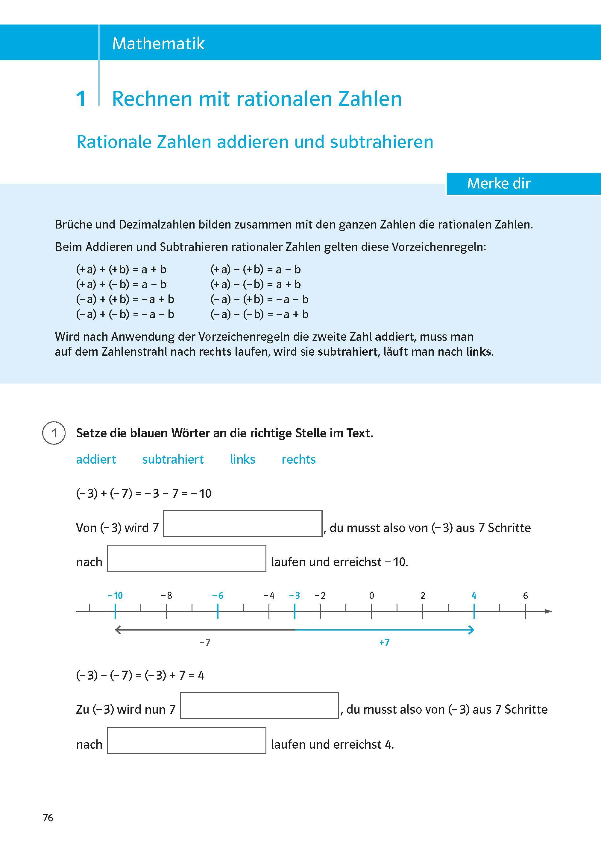 Klett Sicher durch die 7. Klasse - Deutsch, Mathematik, Englisch